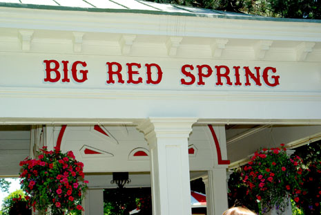 Big Red Spring sign